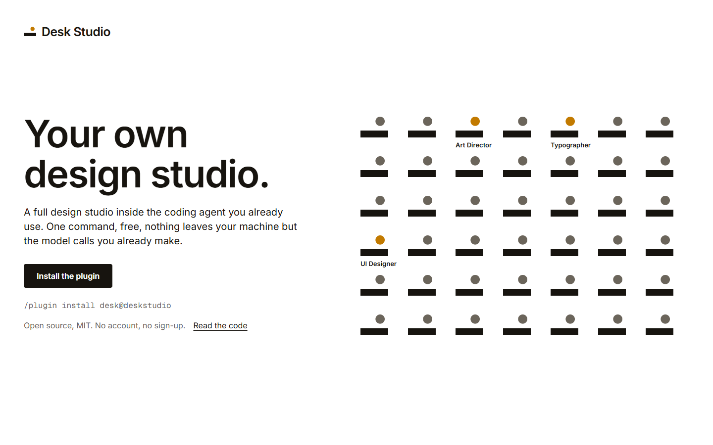 brand-kit for Desk Studio, signed off at 8.6