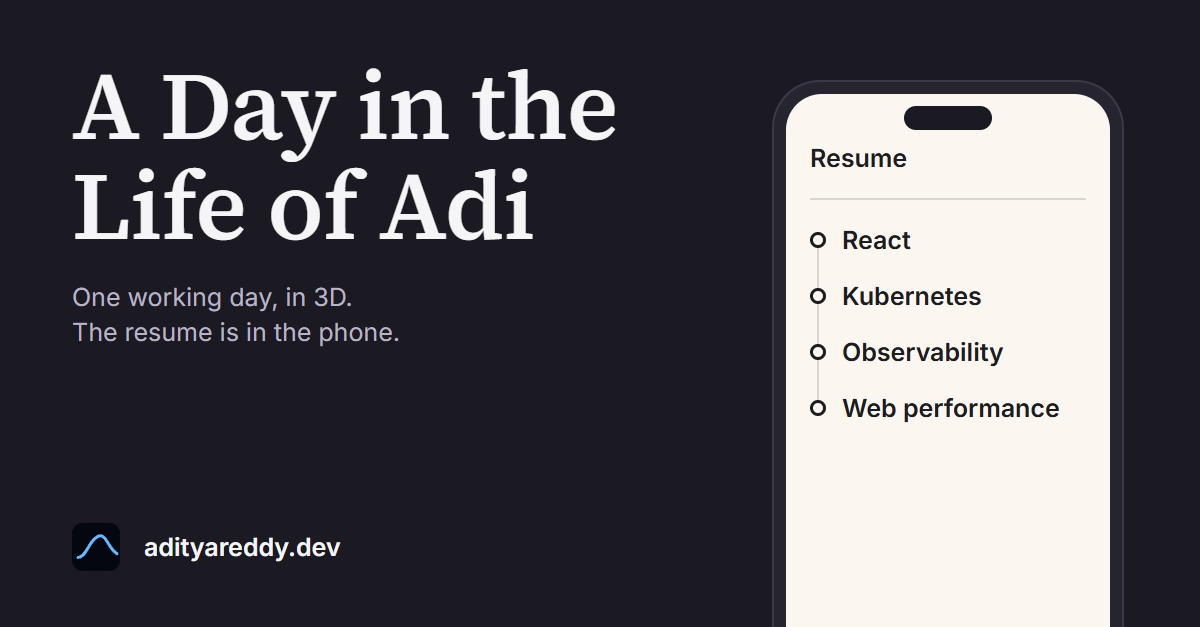 social-card for A Day in the Life of Adi, signed off at 8.5